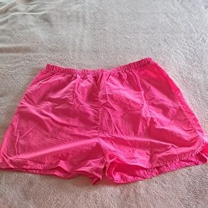 Athletic Works Women's Vibrant Pink Athletic Shorts